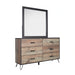 Elk River Mirror- Rustic