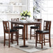 Dixon Counter Dining 5 Pc Set-Dk Espresso