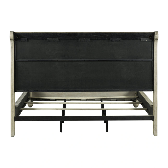 Rustic Traditions King California Sleigh Bed image