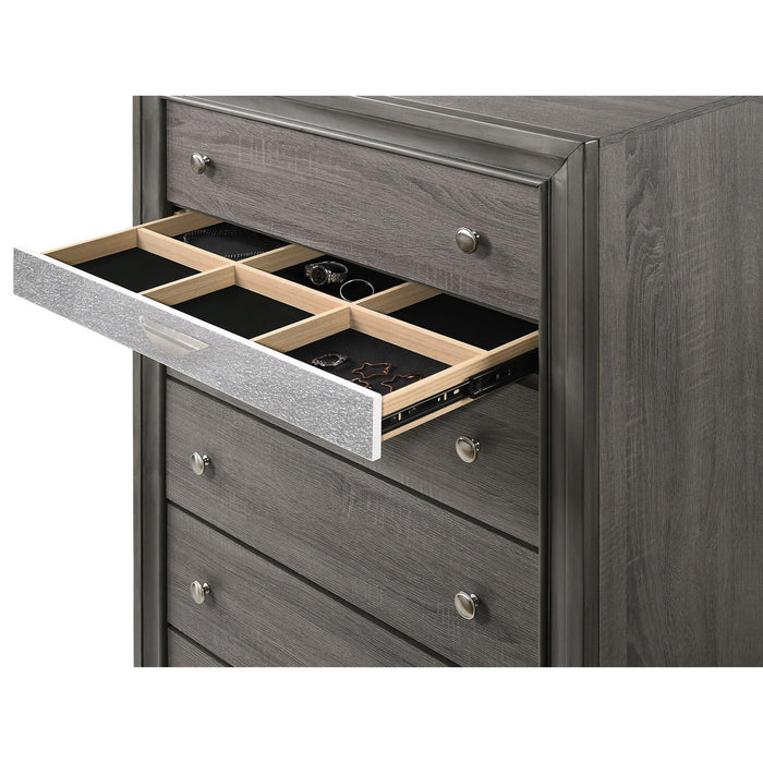 Crown Mark Regata Chest in Grey