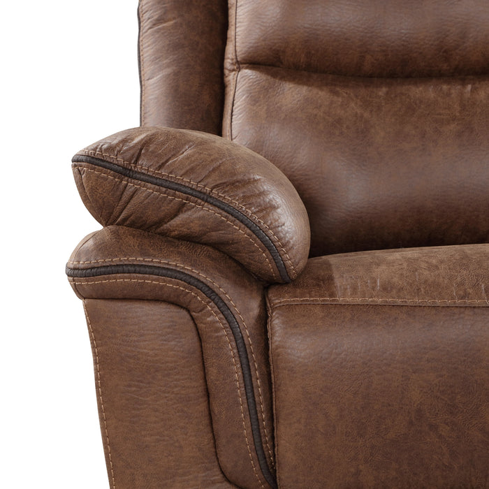 Ryland Glider Recliner- Brown