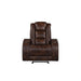 Chester Glider Recliner-Brown
