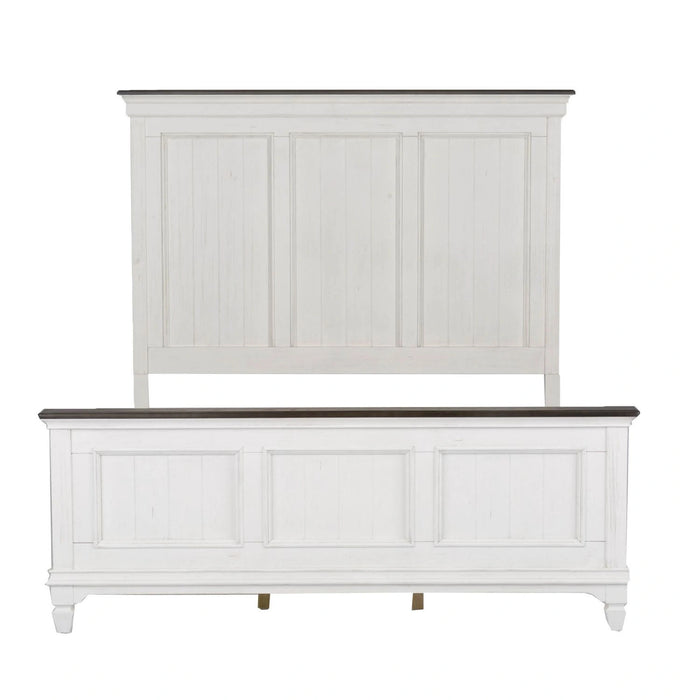 Allyson Park King California Panel Bed, Dresser & Mirror, Chest image