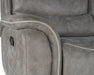 Kamari Sofa W/Dual Recliner-Gray