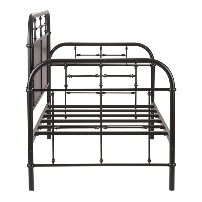 Vintage Series Metal Bed in Black image