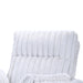 Embrace Swivel Accent Chair-White