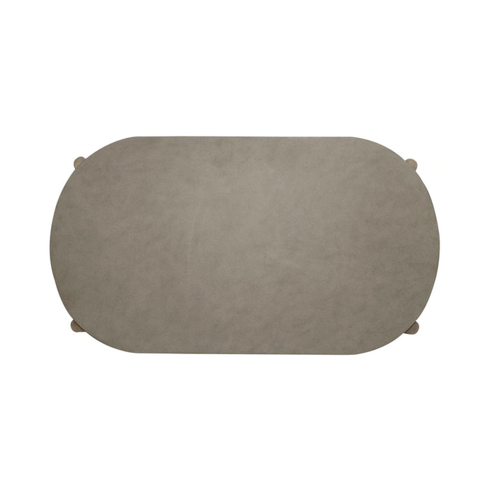 Affinity Cocktail Table in Dusty Taupe with Concrete Top image