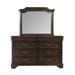 Lyndhurst Landscape Mirror- Walnut