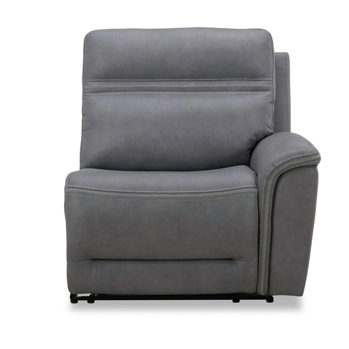 Cooper R Arm Recliner P3 & ZG - Blue Gray image