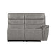 Kamari Raf Loveseat W/One Recliner-Gray