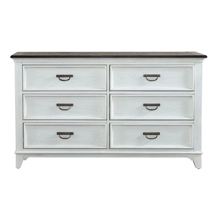 Allyson Park Drawer Dresser in White image