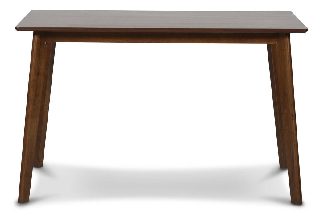 Morocco 47" Rectangle Dining Table-Walnut Brown