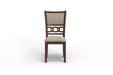 Gia 5 Pc 47" Round Dining Table & 4 Chairs-Cherry