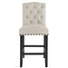 Daphne 5 Pc Natural 42" Counter Set W/Natural Chairs