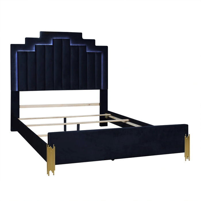 Empire 6/6 Ek Hb,Fb, & Slats-Black