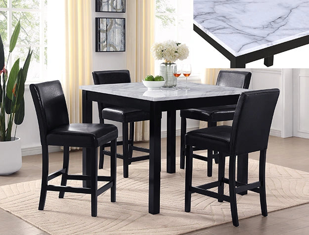 Lennon 5-Piece Counter Height Table Set
