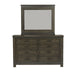 Thornwood Hills Two Sided Storage Bed, Dresser & Mirror, Night Stand image