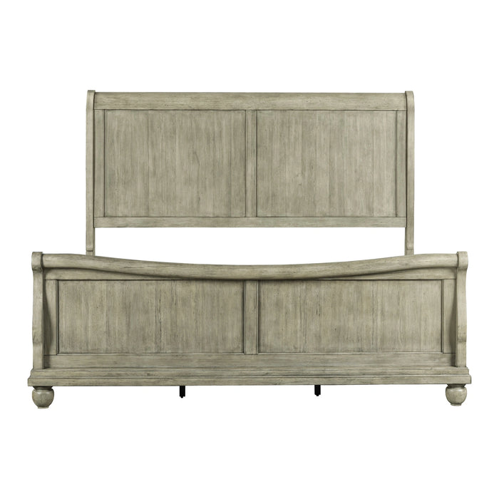 Rustic Traditions King California Sleigh Bed image