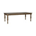 Americana Farmhouse Rectangular Leg Table in Dusty Taupe & Black image