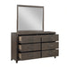 Landon Mirror-Walnut