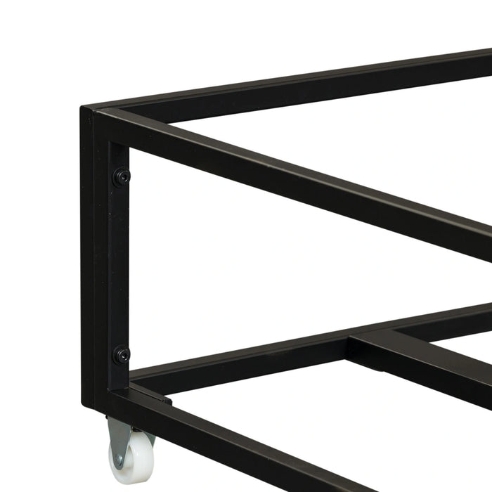 Vintage Series Twin Metal Trundle in Black image