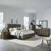 Shaker Lakes King California Panel Bed, Dresser & Mirror, Chest, Night Stand image