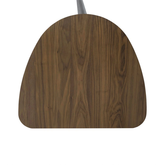 Space Saver Triangle Table in Satin Walnut image