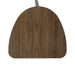 Space Saver Triangle Table in Satin Walnut image