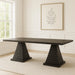 Plateau Rectangle Dining Top-Rustic Espresso