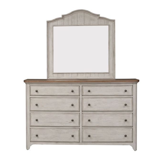 Farmhouse Reimagined Poster Bed, Dresser & Mirror, Night Stand image