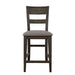 Double Bridge Splat Back Counter Chair (RTA) image