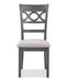 Cori Round Dining 5 Pc Set-Gray