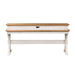 Farmhouse Reimagined Console Bar Table in Antique White image
