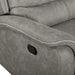 Kamari Laf Console Loveseat W/Dual Recliner-Gray