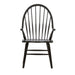Hearthstone Ridge Windsor Back Arm Chair - Black image