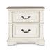 Anastasia Nightstand - Ant. White