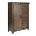 Thornwood Hills Sliding Door Chest in Rock Beaten Gray image