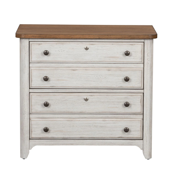 Farmhouse Reimagined Lateral File in Antique White image