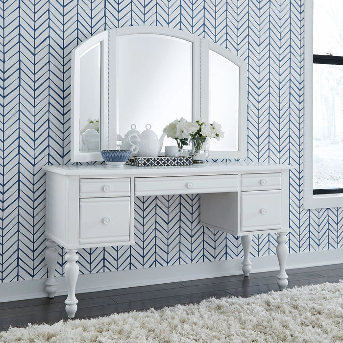 Summer House Vanity Mirror in Oyster White image