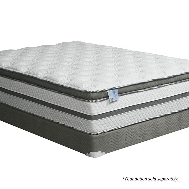 Siddalee 16 Euro Pillow Top 2.5 Gel Infused Memory Foam