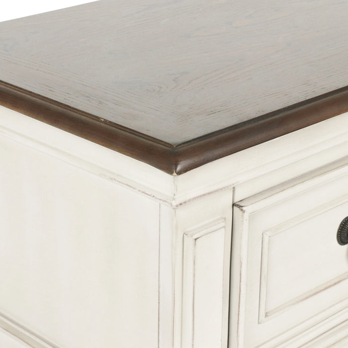 Anastasia Nightstand - Ant. White