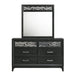 Obsidian Mirror-Black