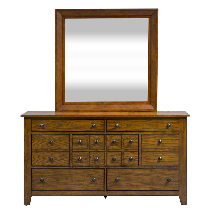 Grandpas Cabin Sleigh Bed, Dresser & Mirror, Chest, Night Stand image