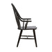 Hearthstone Ridge Windsor Back Arm Chair - Black image