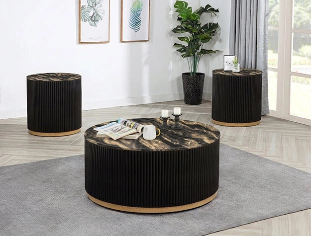 Kara Coffee Table W/Casters