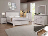 Crown Mark Furniture Leighton 4 Drawer Chest in White image