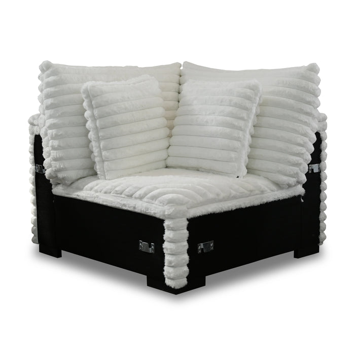 Embrace Wedge-White