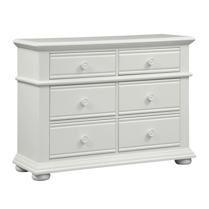 Summer House Media Chest in Oyster White image