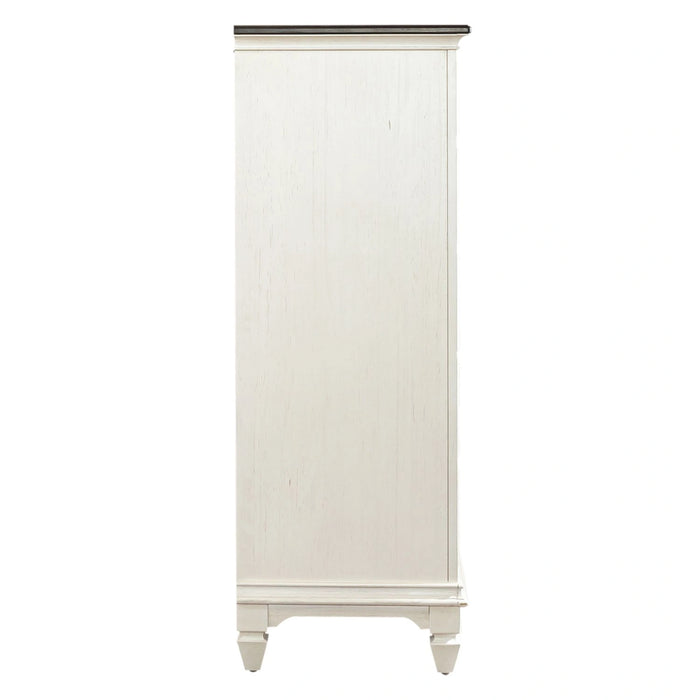 Allyson Park 11 Drawer Chesser in Wirebrushed White image