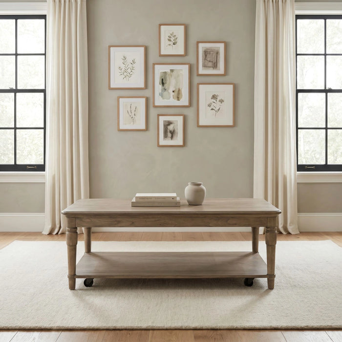 Hickory Grove Rectangular Cocktail Table image